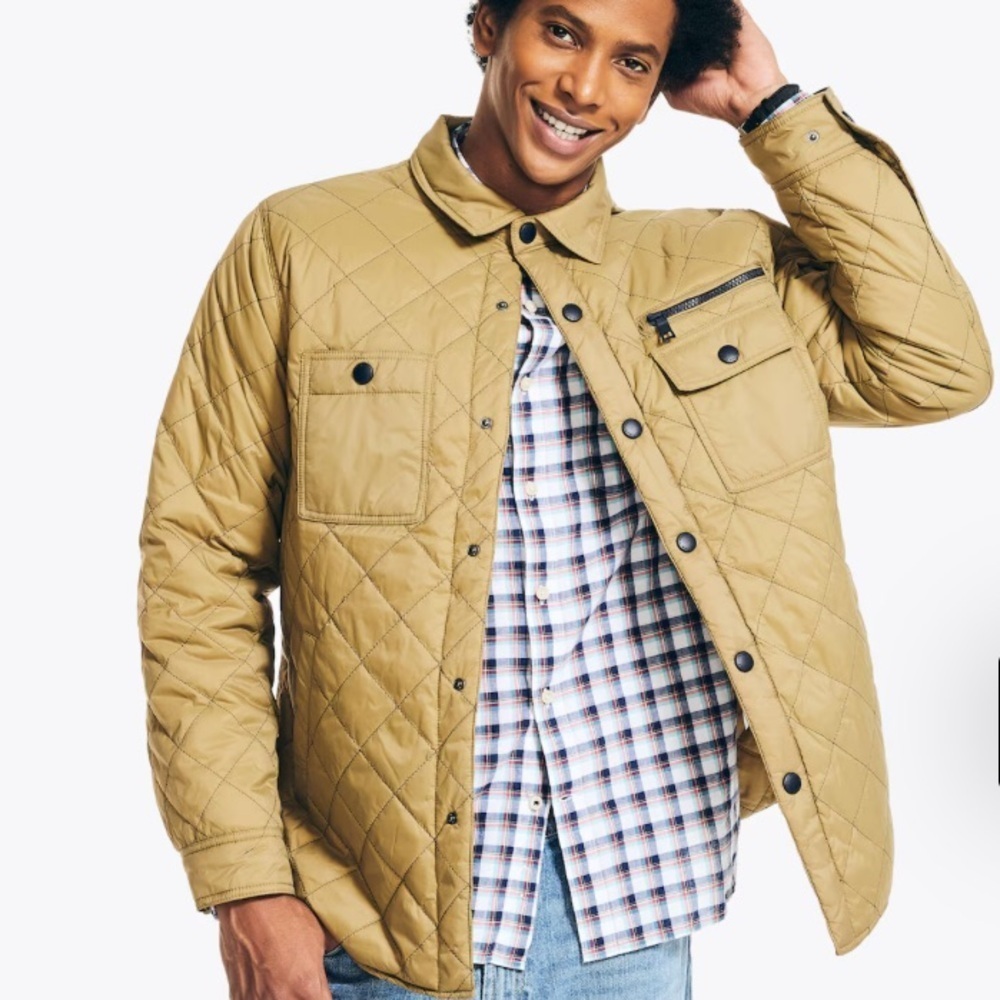 Nautica - Men’s, Tempasphere Jacket, Bimini Green, Water Resistant, Size 3XL